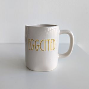 Rae Dunn EGGCITED Easter Spring Oversized Mug